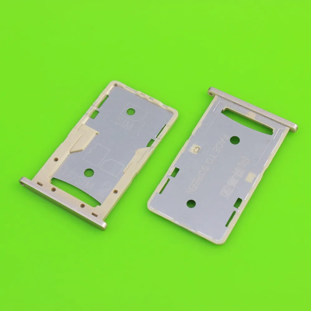 

YuXi New For Xiaomi For Redmi 4A SIM Card Tray Slot Holder Replacement Parts /Gold