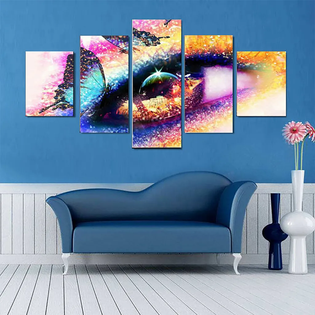 Картины по номерам полная Алмазная 5D Вышивка своими руками Набор для вышивки