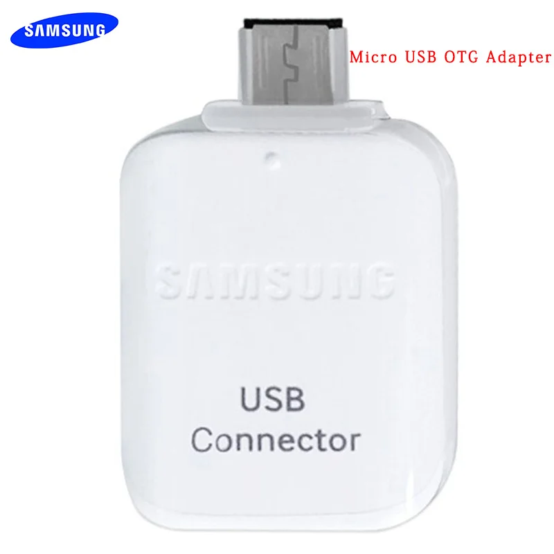 Оригинальный Micro USB OTG адаптер для передачи данных Samsung Galaxy S4 S6 S7 Edge Note 4 5 J3 J5 J7 с