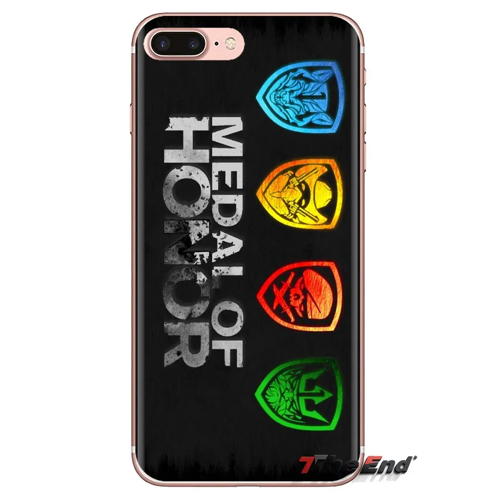 Soft TPU Phone Cover Medal of Honor Logo shooting game For Samsung Galaxy S3 S4 S5 Mini S6 S7 Edge S8 S9 S10 Plus Note 3 4 5 8 9 |
