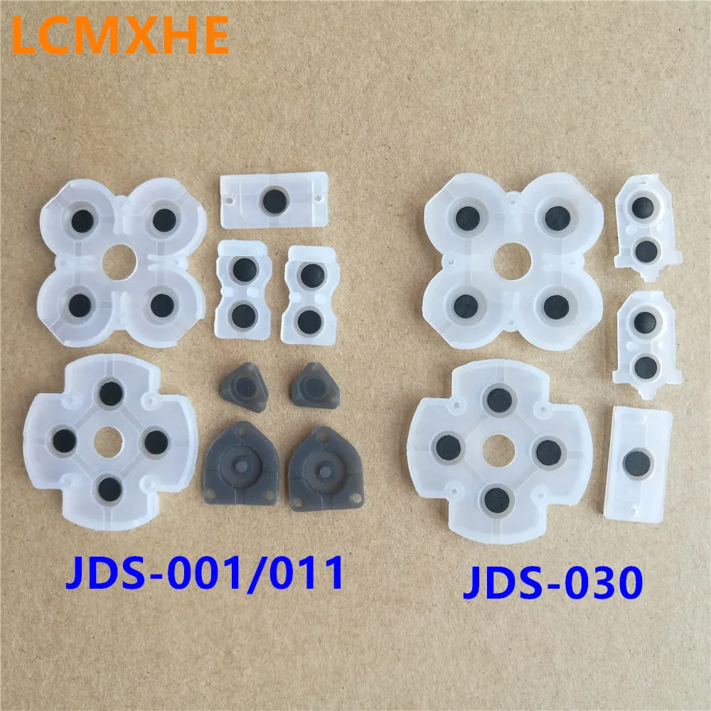 20 наборов для PS4 Проводящая резина JDS 001 011 030 силиконовые кнопки Dpad D pad контроллера