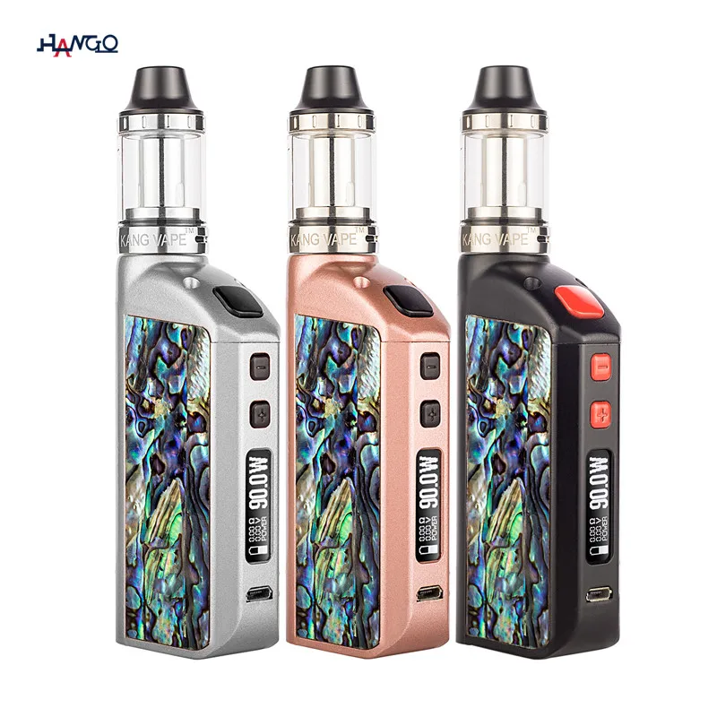 Оригинал Kangvape мини ТС 90 Вт Мод комплект Elektronik Пикантная Закуска Sigara box Mod kit