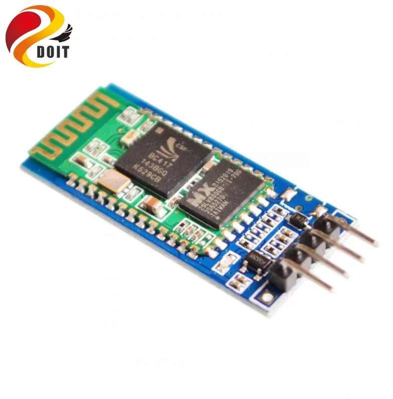Модуль беспроводной связи DOIT HC06 4 контактный Bluetooth RF модуль приемопередатчика RS232