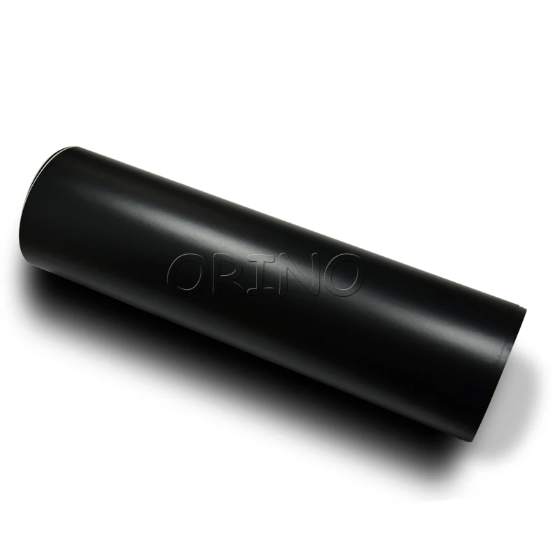 Высококачественная матовая черная Автомобильная виниловая пленка с