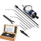 Коаксиальный центрирующий циферблат 0-3 мм, тестовый индикатор Mayitr, центроискатель, Фрезерный инструмент, Точность 0,01 мм с деревянной коробкой