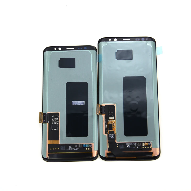 Супер AMOLED S8 LCD с рамкой для SAMSUNG Galaxy G950 G950F дисплей Plus G955 G955F сенсорный экран