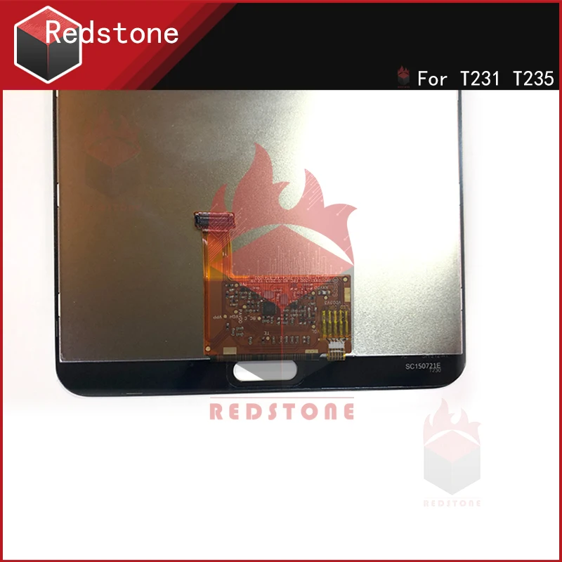 Redstone Полный Новый для Samsung Galaxy Tab 4 7 0 SM T231 T235 сенсорный экран дигитайзер ЖК дисплей