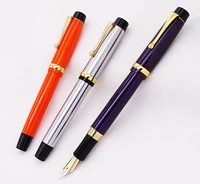 jinhao 15 advanced fountain pen medium nib 0 7mm with converter metal luxurious ink pens for officebusinesshomeschool
