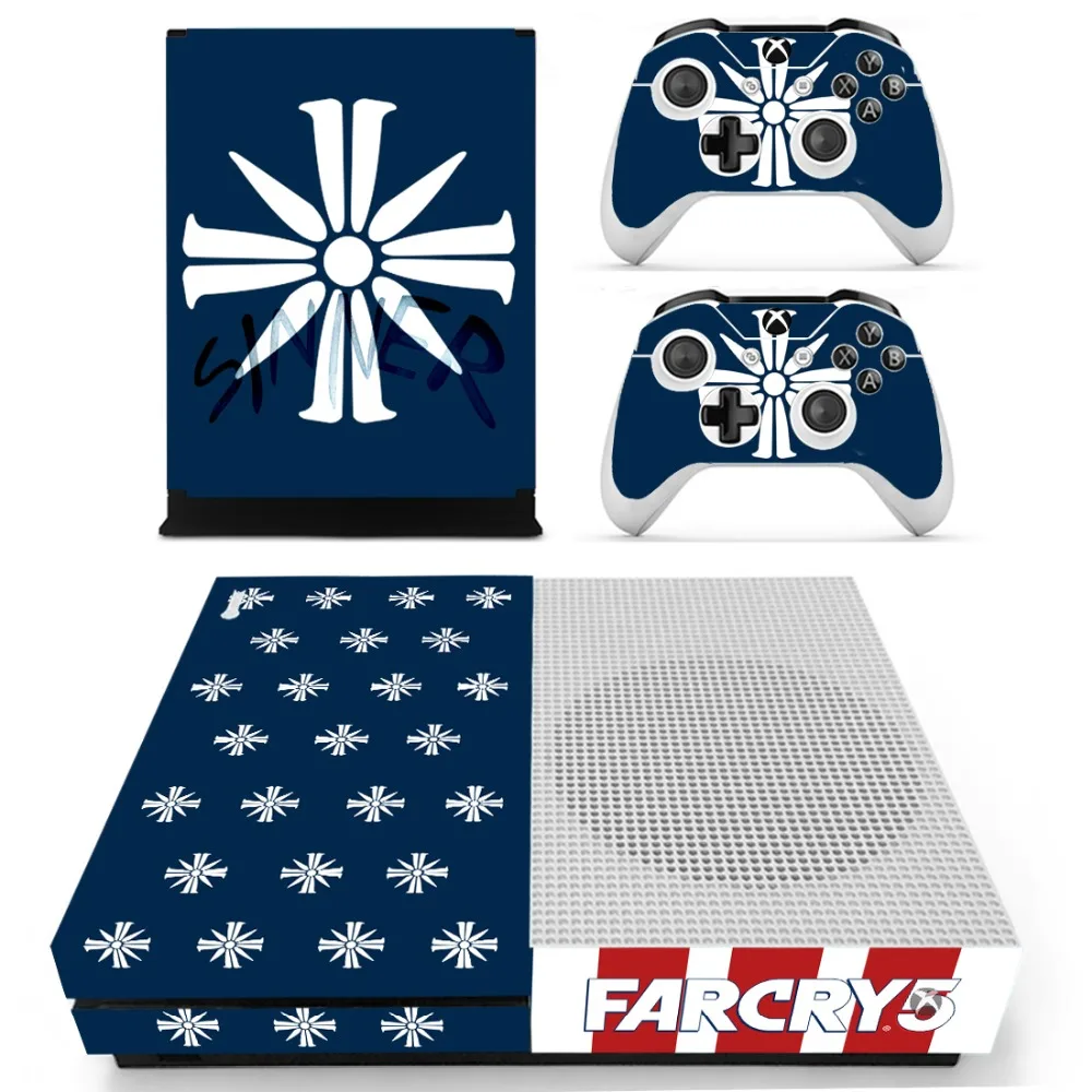 Far Cry 5 Farcry наклейка на кожу для Xbox One S консоль и контроллеры тонкая s