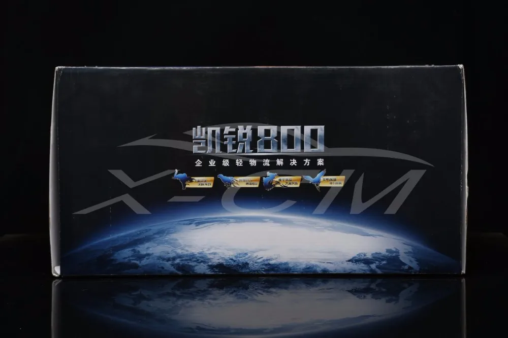 Литая модель автомобиля JMC Kairui N800 800 грузовик 1:18 (серебристый) + небольшой
