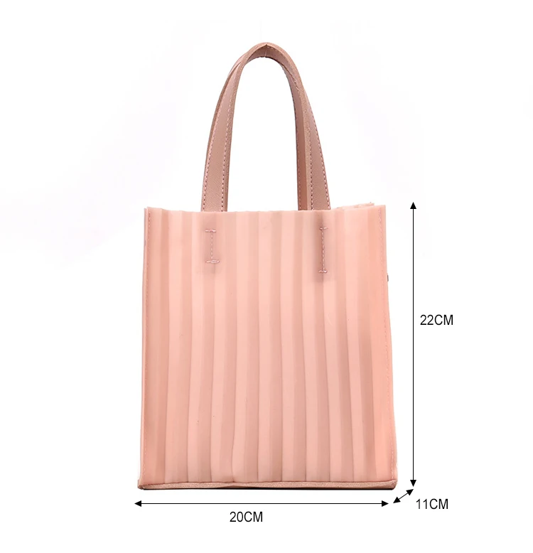 Мода 2019 г. ПВХ сумки на плечо для женщин карамельный цвет одноцветное большой