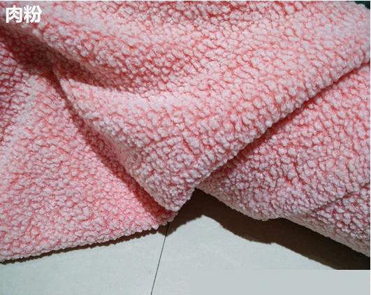 Новейшие два цвета коралловый флис шерпа искусственный мех Ткань корейский
