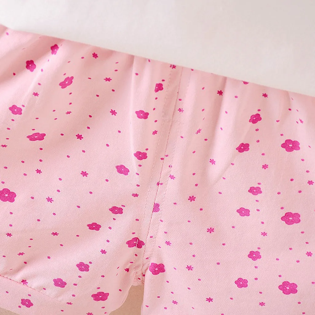 Новинка 2019 летняя мода для маленьких девочек рубашка с мультяшным принтом