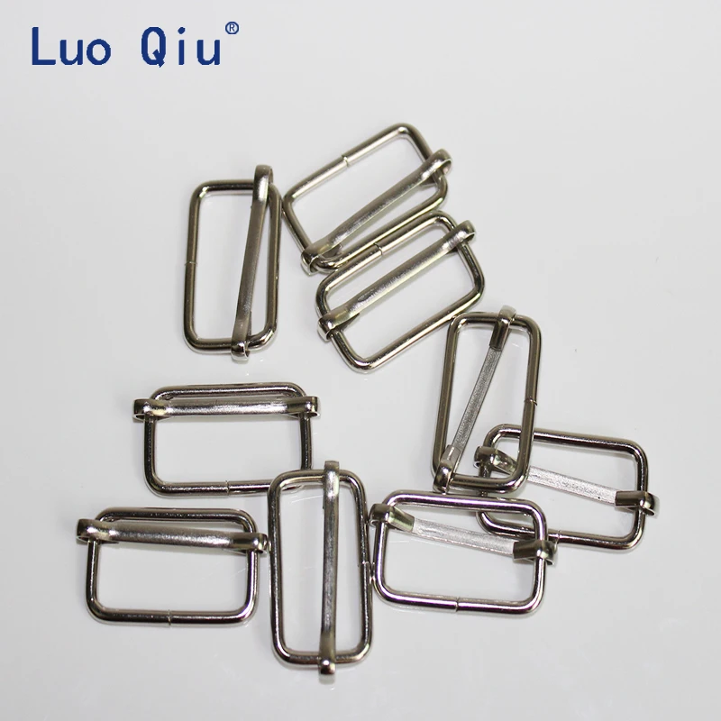 

Luo Qiu200 шт./партия, 25 мм, 1 дюйм, Серебряная лента, регулировка, стропы, пряжки ремня, ползунок, третья передача, регулируемые зажимы для подтяжек