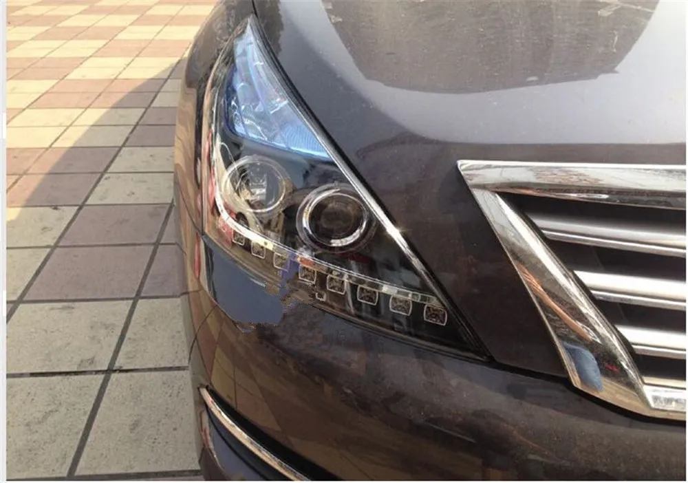 Фары для Nissan Teana 2008 2009 2010 2011 2012 Altima светодиодный светодиодные фары DRL Hid опция