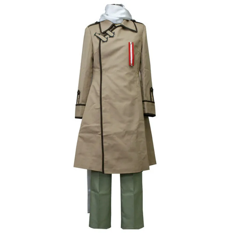 male full set Hetalia Axis Powers APH Россия Ивана Брагинского Косплей Костюм Полный комплект - Цвет: male full set