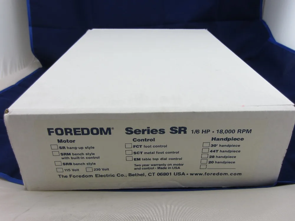 Ювелирные изделия SR гибкий вал 1 / 6HP двигателя 230 В FLEXSHAFT роторный двигатель