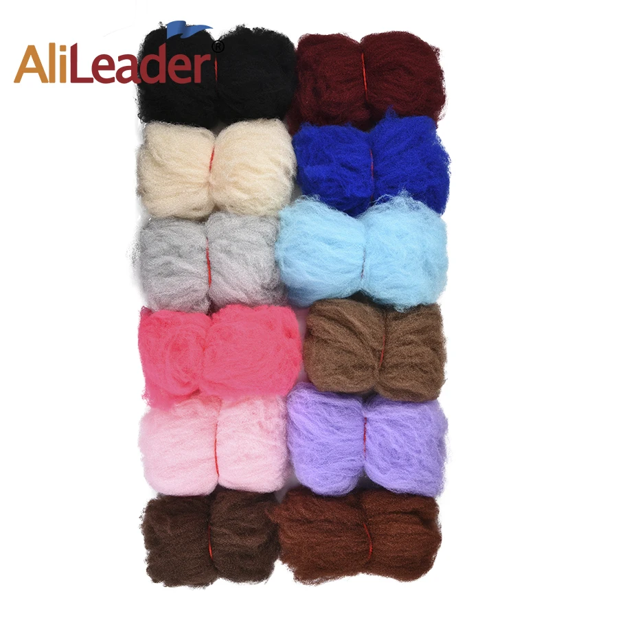Alileader 1 шт. Цвет: черный синий Чистый 13 цветов 50 г/упак. ручной работы страх