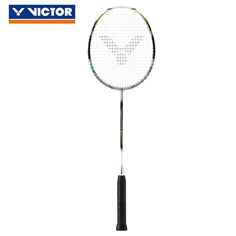 Оригинальная профессиональная ракетка Victor, K 110 углеродная ракетка для бадминтона, ракетки для бадминтона, спортивные ракетки - Цвет: TK-110M
