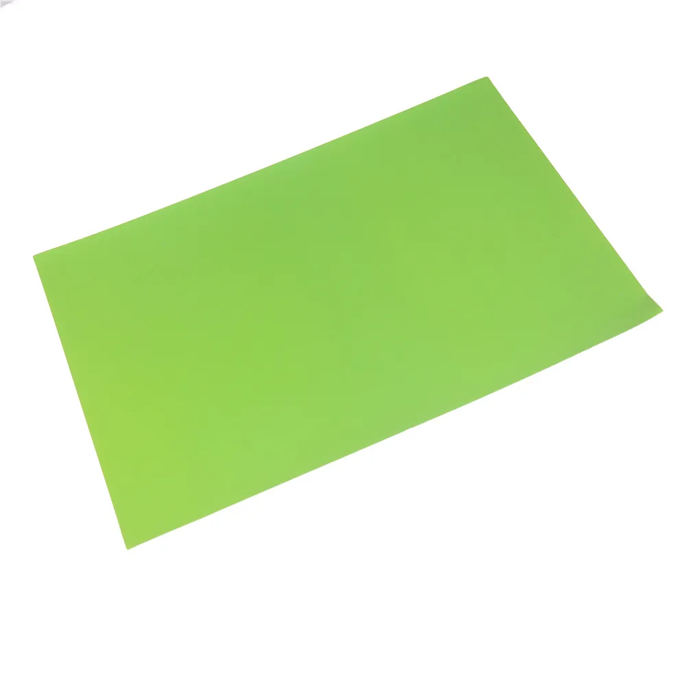 light green 1 шт. 7 видов цветов Магнитные наклейки магнит на холодильник резиновый магнит самоклеющиеся гибкие магнитные листы A4 Размер 0,5-0,8 мм бумага - Цвет: light green