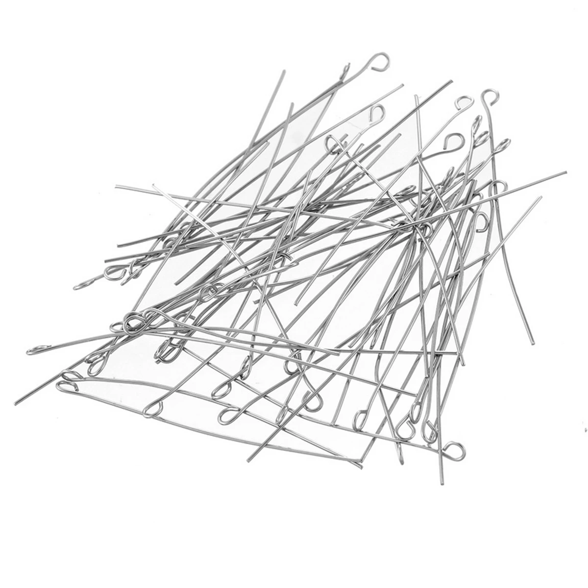 MJARTORIA 100 шт. нержавеющая сталь средства ухода для век шпильки мм 0 6x50 DIY ювелирных