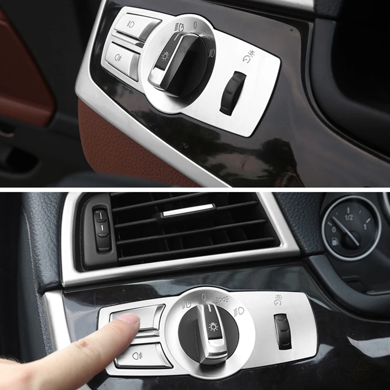 Для Bmw X3 X4 F25 F26 5/7 серии F10 кнопки переключения фар декоративные рамки крышки