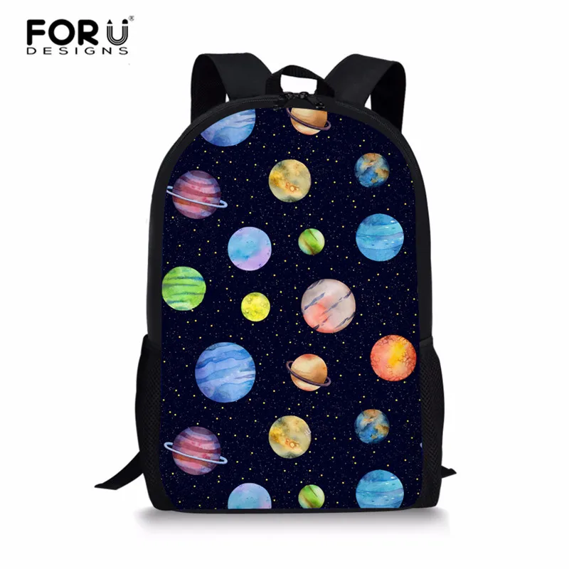 L5272C FORUDESIGNS/детские школьные сумки с мультяшными планетами школьный рюкзак для мальчиков и девочек, ранец, рюкзак для девочек - Цвет: L5272C