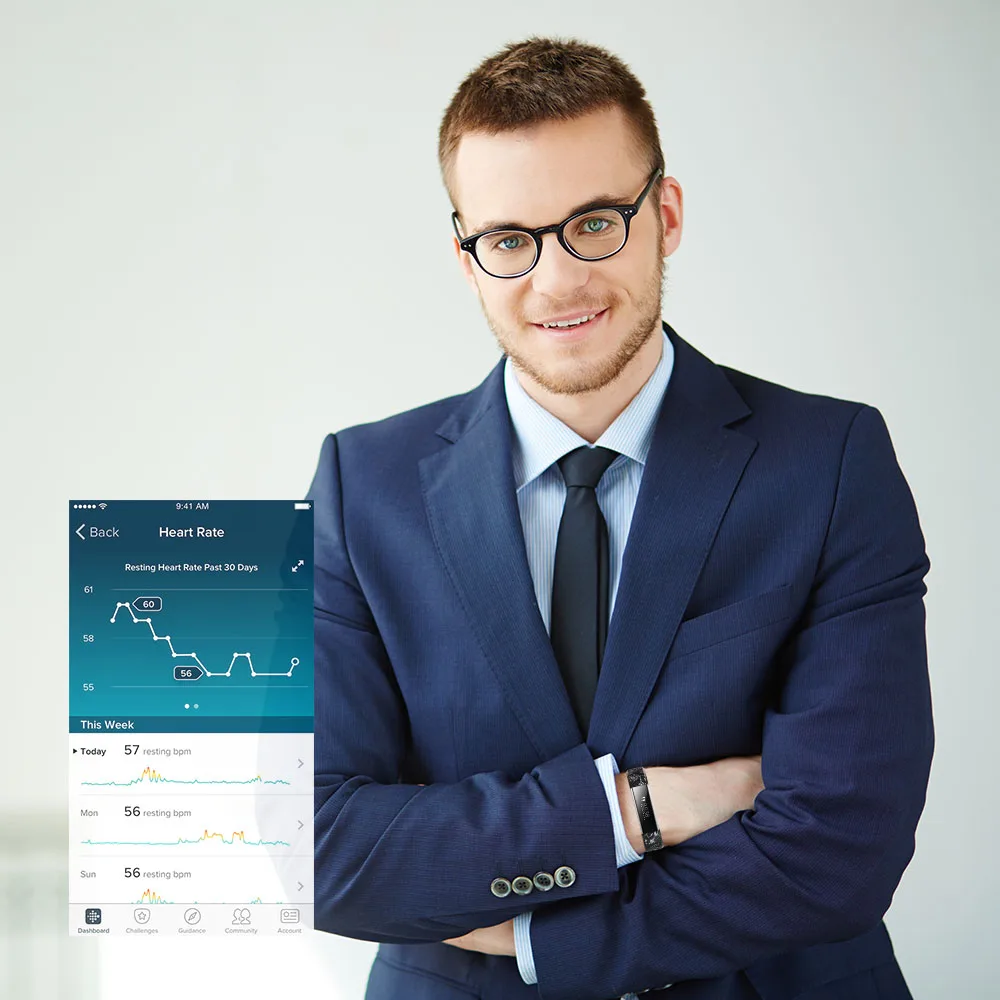 Сменный ремешок аксессуар браслет для умных часов Fitbit Alta/Alta HR Большой (FBALTAHRHS)
