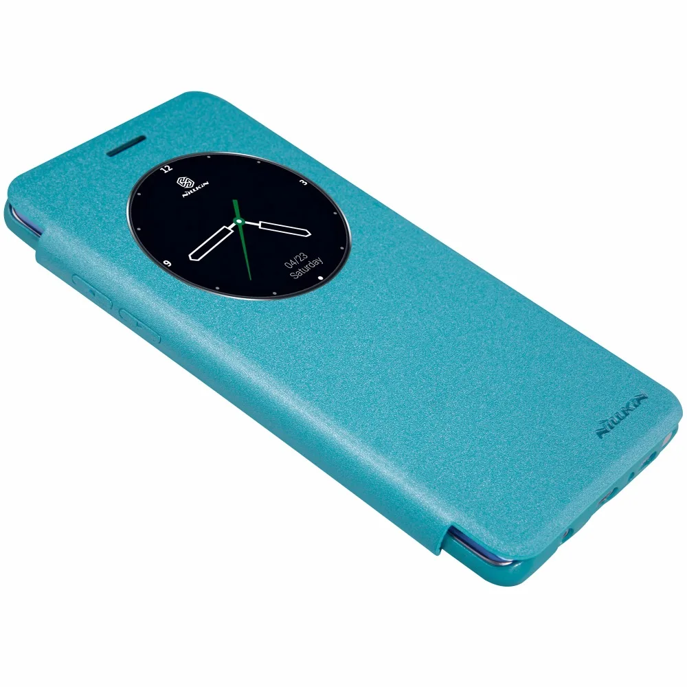 Чехол для samsung Galaxy Note FE(Fan Edition), чехол NILLKIN, блестящий, с окном, пробуждение, сон, кожаный чехол для Galaxy Note FE