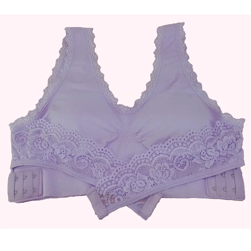 

Wireless Sports Bra Adjustment Type Push-Up Front Women Comfy Wire Free Brassiere Fashion Underwear Running Vest Lingerie DN
