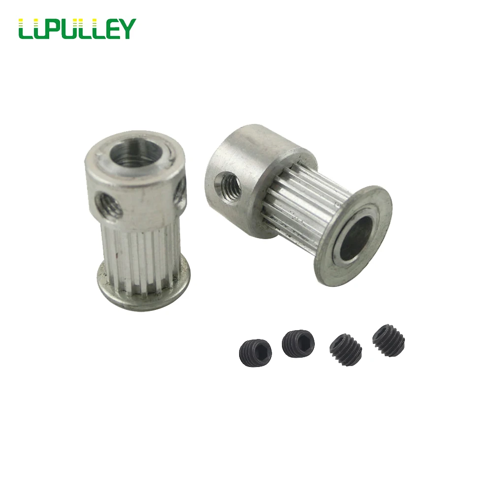 LUPULLEY 2 шт. MXL 16T шкив ремня ГРМ 11 мм Ширина колесо отверстие 4/5/6/6.35 алюминиевые
