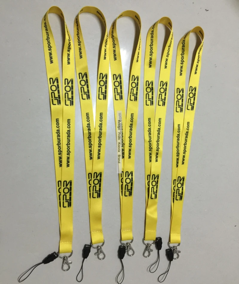 15 мм ширина дешевый шнурок Сублимация полиэстер печать на обеих сторонах дешевые