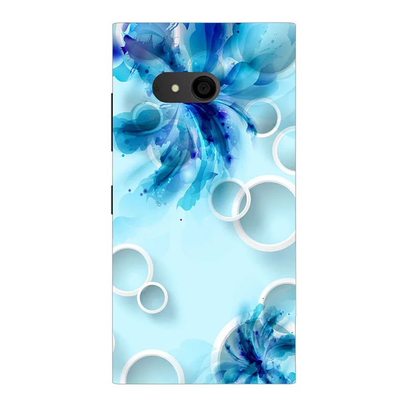 Цветные Чехлы для сотовых телефонов чехол Nokia Lumia 730 735 N735 мягкий из ТПУ задняя