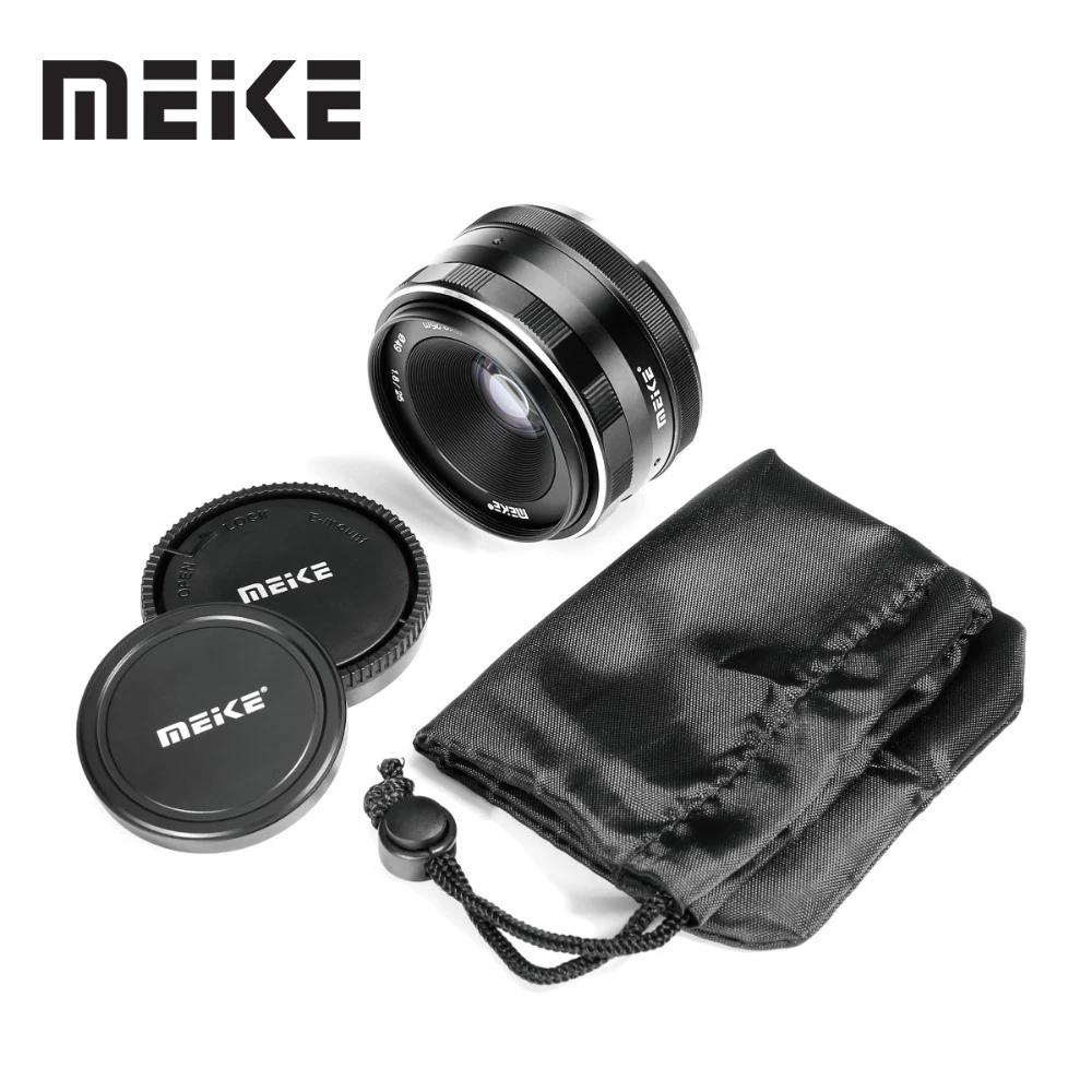 Meike 25 мм f1.8 APS C с ручными настройками для видеосъемки цифровой фотокамеры Fuji X