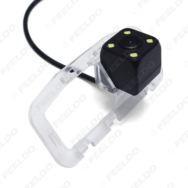 FEELDO 1Set Car Backup Rear View Camera With LED Light For Great Wall C30 2011 2012 Reverse Parking #FD3237 | Автомобили и