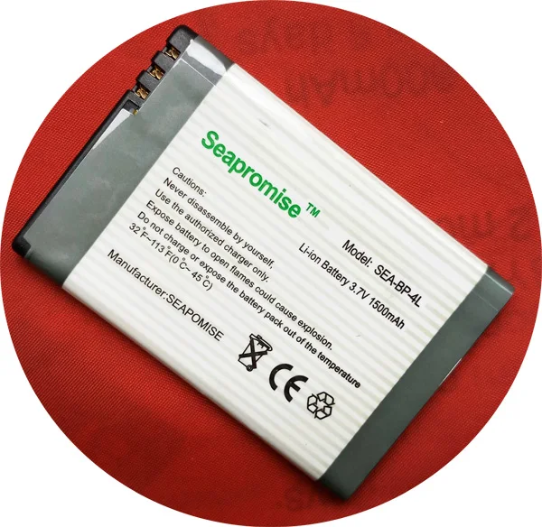 Аккумулятор SEAPROMISE BP4L для Nokia E61I 6790 E52 E55 E75 E63 E71 E71X E72 E90 E95 N97 6650T в розницу|battery bp-4l|bp-4l