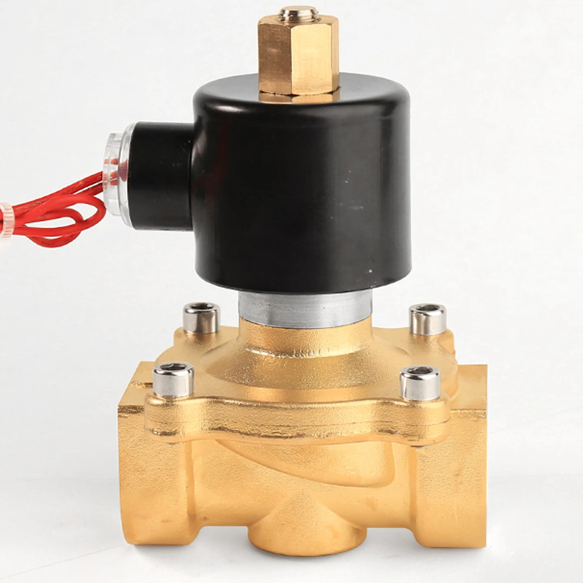 AC 110V 220V DC 24V 12V водонепроницаемый и влагостойкий нормально открытый Соленоидный
