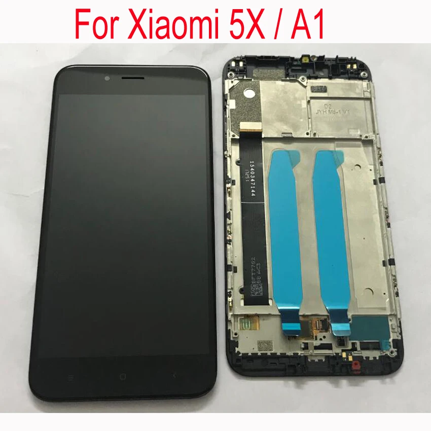 Лучшее качество для Xiaomi mi A1 ЖК дисплей с рамкой экрана сенсорная панель 5X сенсор