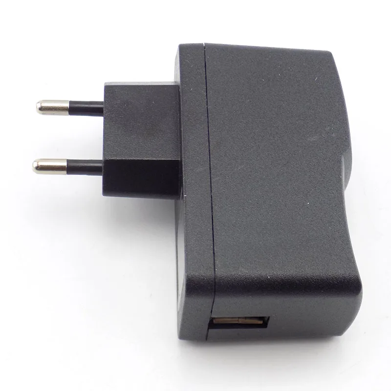 Зарядное устройство USB адаптер питания 5 в 100 А 2 настенная Зарядка Micro переменного