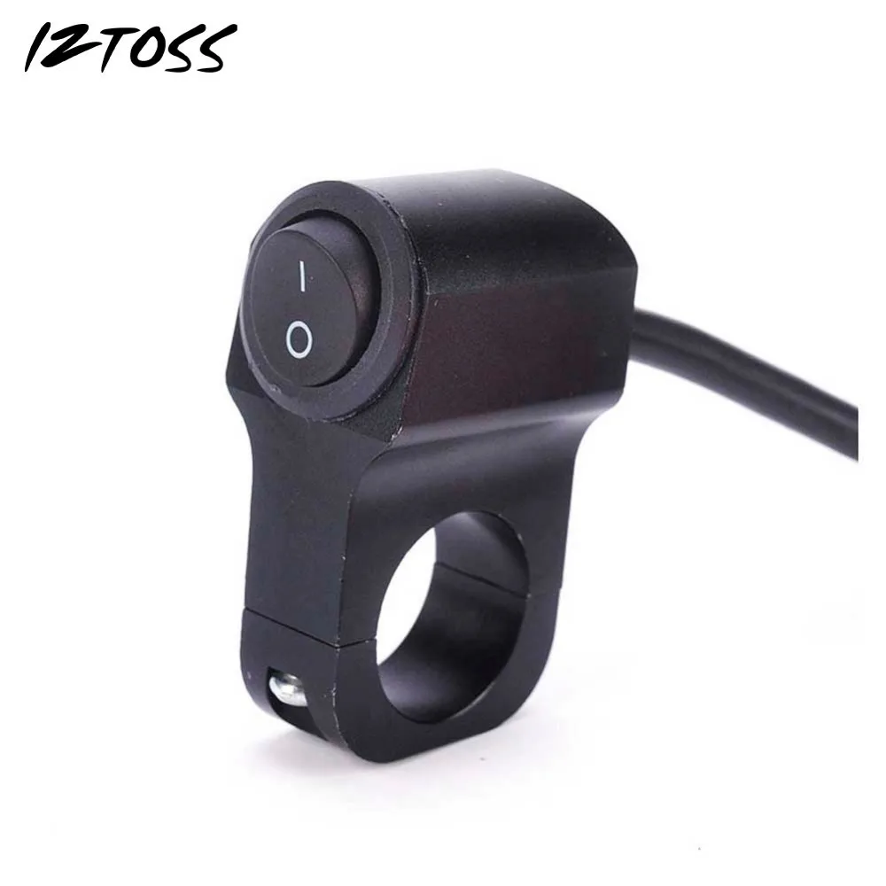IZTOSS 7/8 &quot22 мм мотоцикл из алюминиевого сплава коммутаторы руль переключатель
