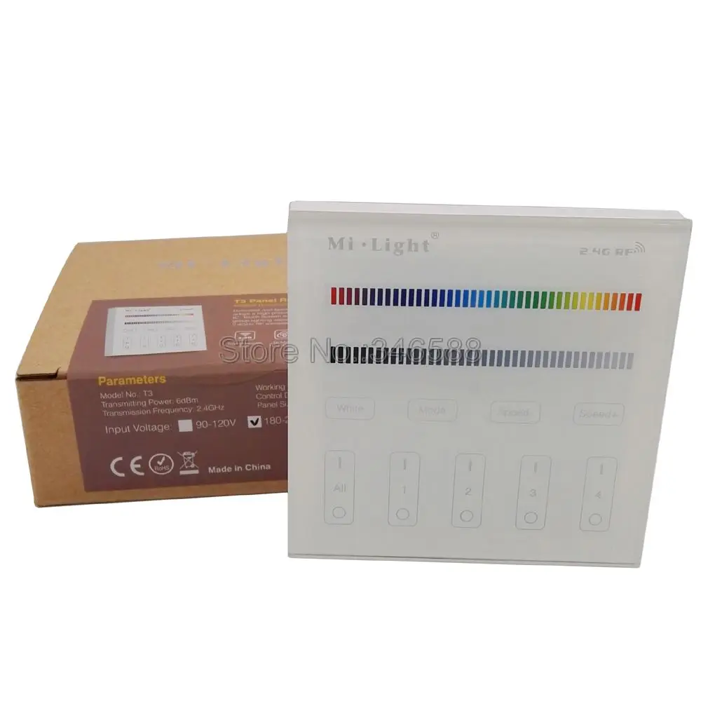 Светильник Mi. Smart Touch panel контроллер B1 B2 B3 B4 T1 T2 T3 T4 Одноцветный/RGBW/RGB+ CCT для светодиодной ленты/панельный светильник/лампа