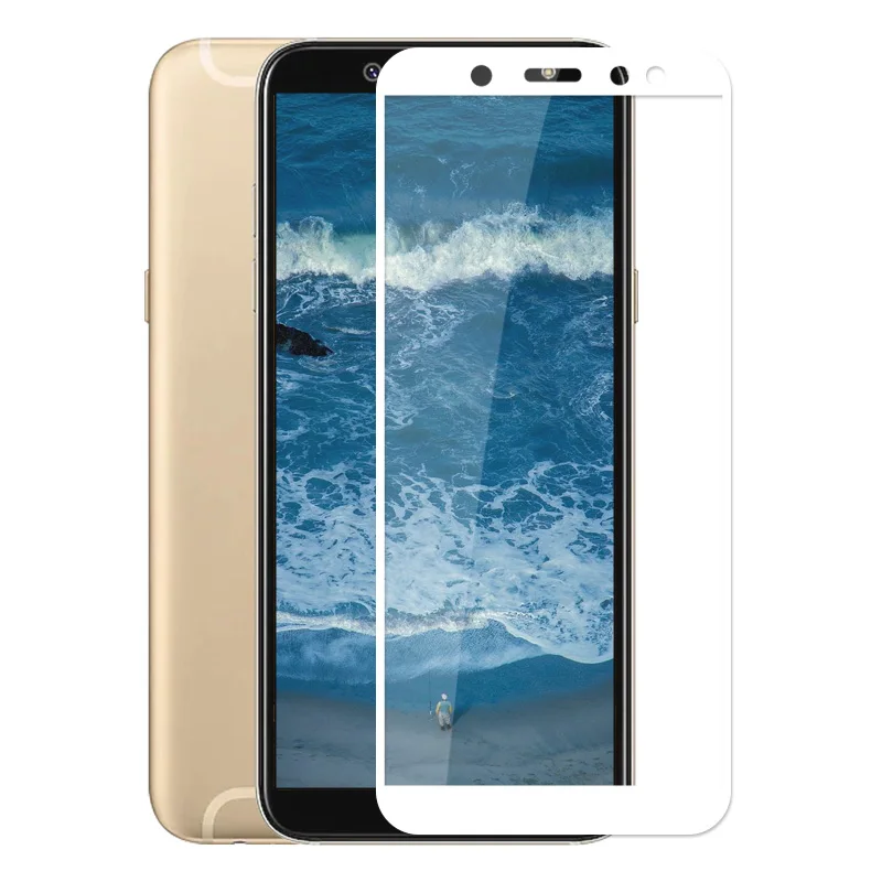 Полный закругленный протектор экрана для Samsung Galaxy A6 2018 A600G ультратонкий защитный