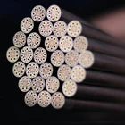 Нож DIY хвостовик мозаичные заклепки 130 мм гвоздь стальная трубка 6 мм DIY ручка ножа винт более дизайн изысканный стиль