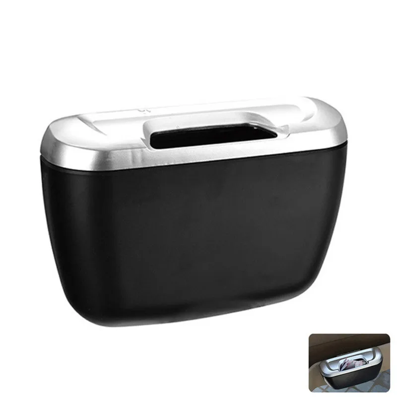 Удобная автомобильная мини корзина для мусора автомобильный держатель и пыли
