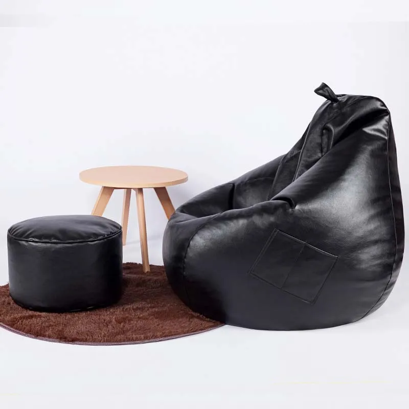 black a set Chpermore сумка из искусственной кожи, удобный диван для отдыха в гостиной, многофункциональное кресло-табурет с татами - Цвет: black a set