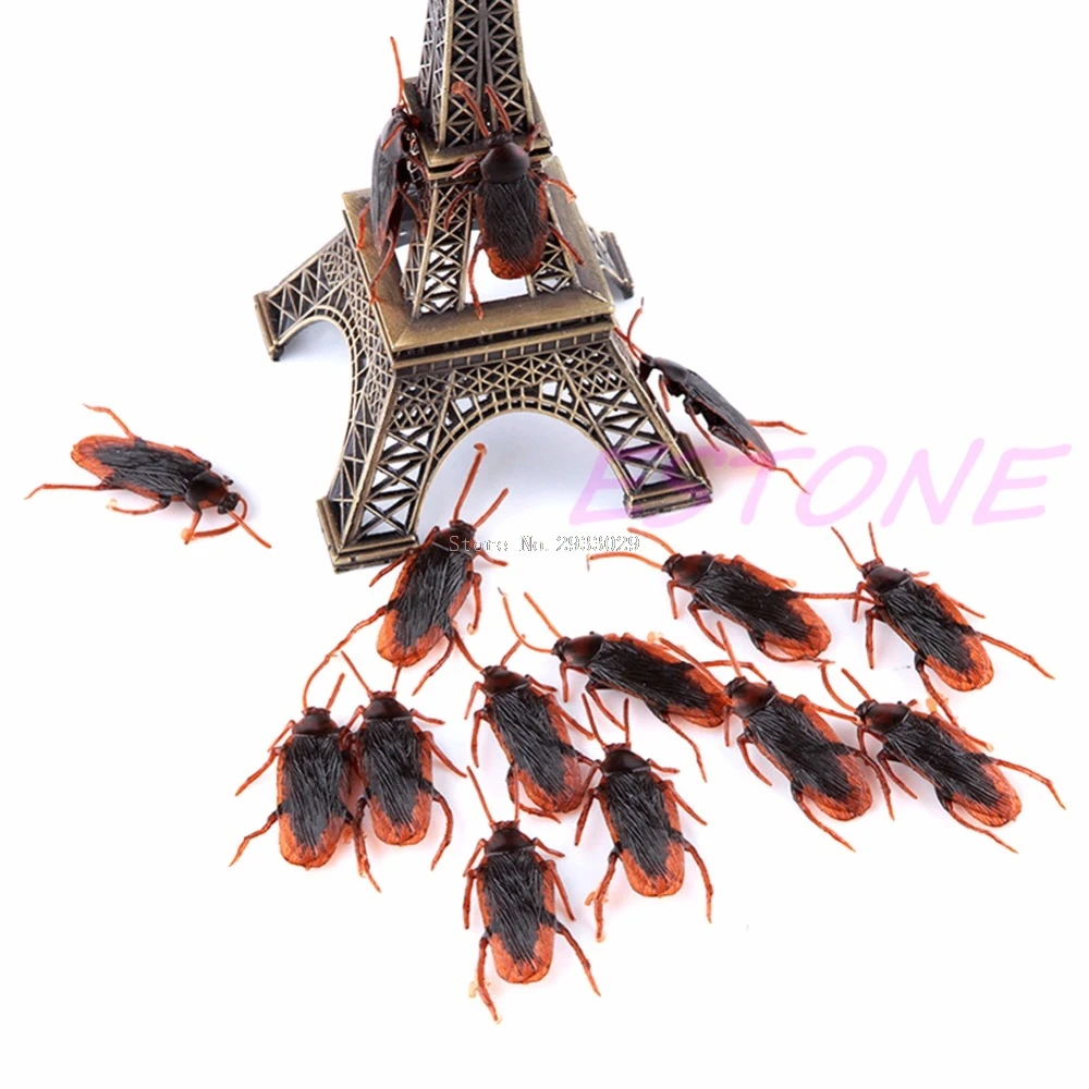 1 шт. розыгрыш насекомое игрушка тараканы реквизит для розыгрышей украшения