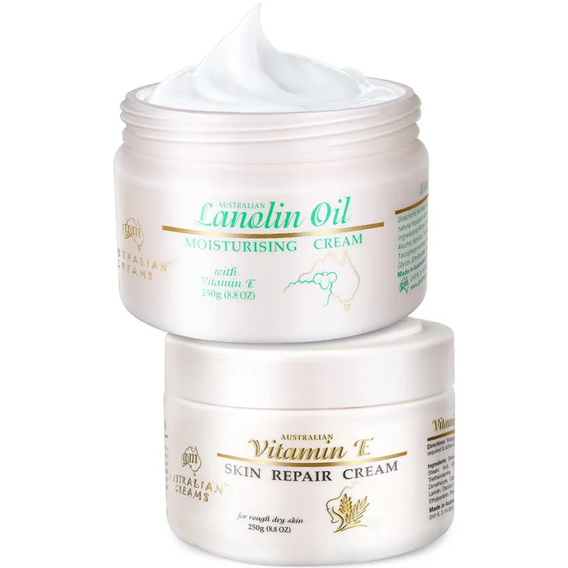 Увлажняющий крем для тела с ланолином сухих поврежденных кожи|Косметические