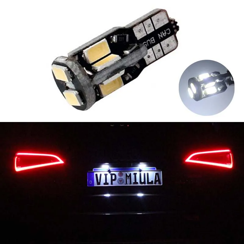 1x T10 5630SMD яркий белый светодиодный светильник номерного знака для KIA RIO K2