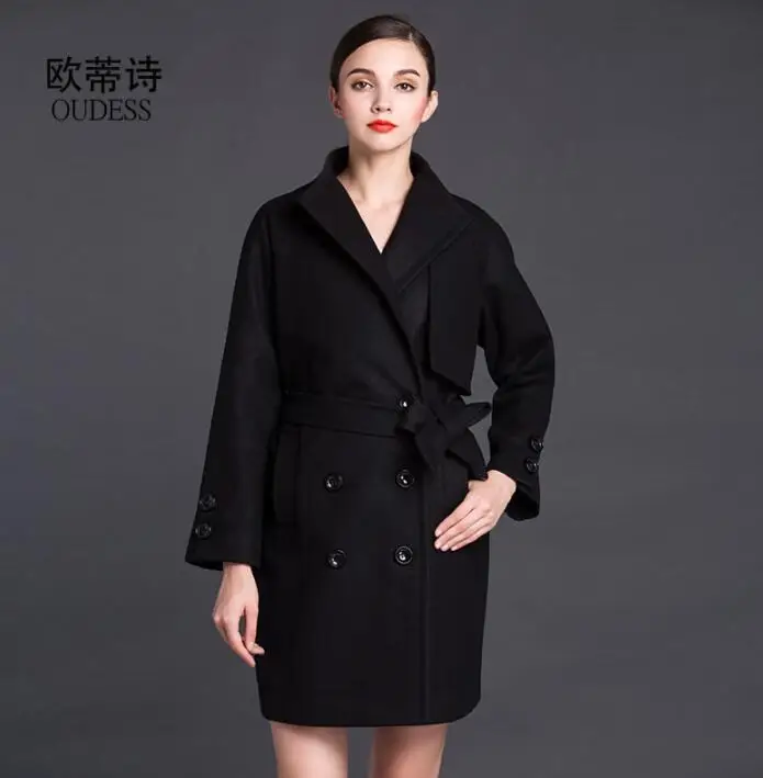 

Double-breasted wool coat women overcoat womens coats casaco feminino abrigos mujer invierno jaqueta feminina manteau femme
