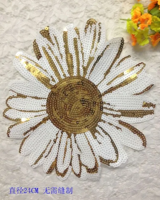 Патчи для одежды FFLACELL с вышивкой блестками справиться одеждой сделай сам